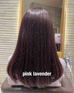 ブリーチありピンクラベンダー×イルミナカラー×吉川沙知