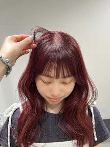 Ishii | pink red - CLEAR of hair 栄南店【クリアーオブヘアー】掲載