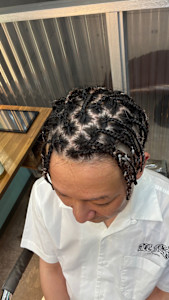 ブレイズパーマ/編み込みパーマ