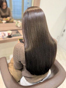 美髪ストレート