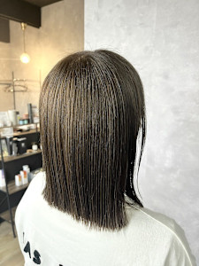 切りっぱなしミディ