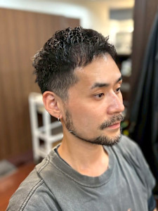 メンズパーマ/ツーブロック/メンズカット/ピンパーマ - K-STYLE HAIR STUDIO掲載