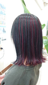 ロングヘアスタイル