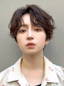 韓国センターパート/シャドウパーマ/波巻きスパイラル/