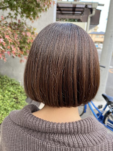 ◯襟足スッキリ！秋冬映えミニボブ◯