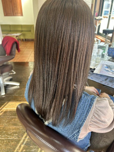 髪質改善カラー