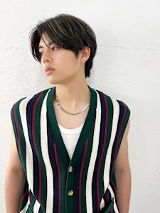 ビジネスOK◎メンズパーマニュアンスパーマ