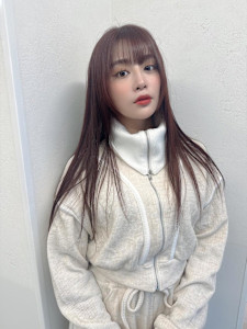 艶髪♪ピンクベージュカラー♪レイヤーロング♪ - Lia by KENJE掲載