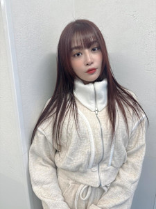 艶髪♪ピンクベージュカラー♪レイヤーロング♪ - Lia by KENJE掲載