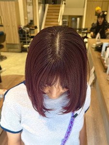 ワンカラーで作る、ワインレッド【三軒茶屋】 - HAIR & MAKE EARTH 三軒茶屋店掲載