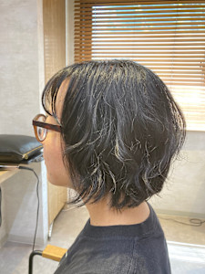 クセ活かしたゆるふわスタイル