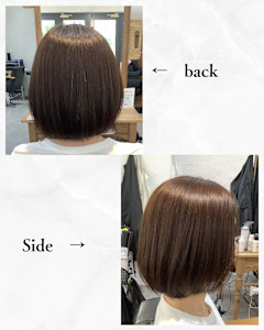 ≪お客様スタイル≫ 赤味を消していきたい方にオススメ