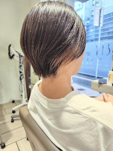 ショートボブ/耳かけショート
