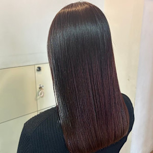 【酸性ストレート】ナチュラルグレージュカラー