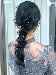 【ChaoMICHI yu-ka】編みおろし 三つ編みヘア