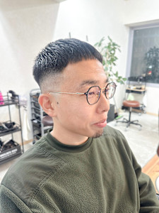 【メンズ メンズカット フェード スキンフェード】