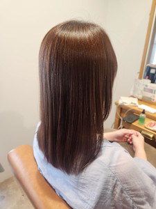 髪質改善ケアカラー
