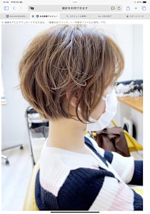 【morio成増 セリザワ】ゆるふわショートボブ ハイライト