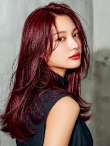 ダブルカラー、チェリーレッド