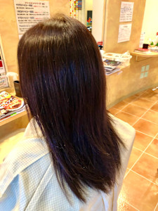 手入れが楽でナチュラル