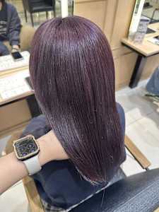 透明感カラー/ブリーチなしWカラー/髪質改善/伊勢原 - FACE。伊勢原掲載