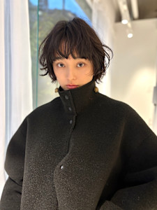 ショートボブスタイリング