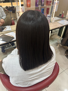 髪質改善ストレート