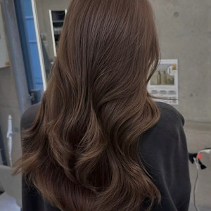 赤みのないアッシュブラウン