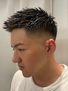 ジェット風フェード - ヒロ銀座バーバーショップ難波店掲載