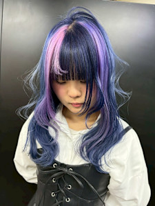 セクションカラー　ケアブリーチ　ブリーチカラー　表参道/原宿