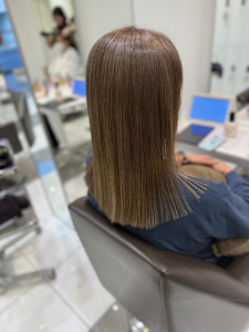 髪質改善ストレート