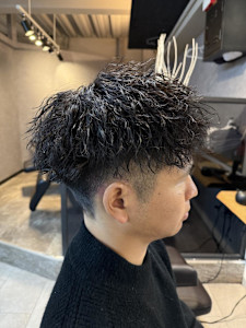 大宮/カット/短髪/毛流れ/センターパート