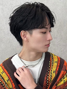 毛流れセンターパート【福岡/天神/メンズパーマ】