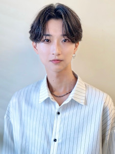 センターパート【福岡/天神/ハンサムショート】