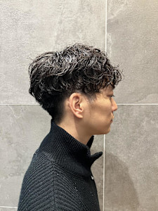 【men's王道パーマ】