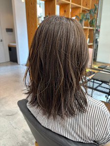 ハイライト×マットベージュ