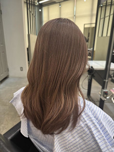 ミルクティーベージュ - 半個室型美容室 Sourire 新宮店掲載