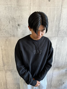 重めセンターパート