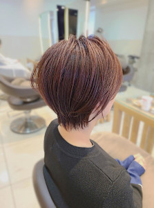 【小田急相模原】ピンクブラウン×ショートボブ