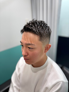 ビジネスフェードショートスタイル