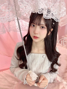 橋本菜々子ちゃん編み上げハーフツイン＊まゆ/小顔/大須 栄