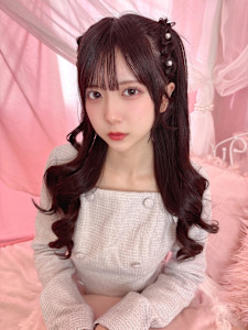 橋本菜々子ちゃん編み上げハーフツイン＊まゆ/小顔/大須 栄