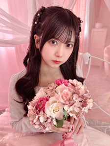 橋本菜々子ちゃん編み上げハーフツイン＊まゆ/小顔/大須 栄