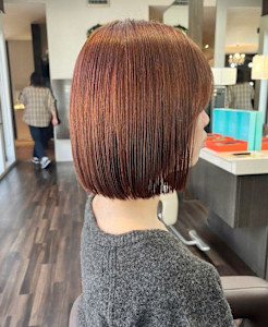 ピンクベージュカラーミニボブ - ENOMOTO 髪質改善・白髪ぼかし【エノモト】掲載