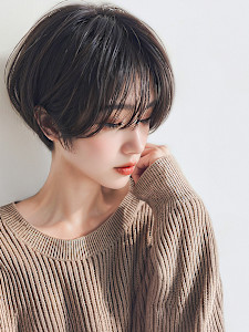 20代30代40代　ひし形愛され髪マッシュショート＃41
