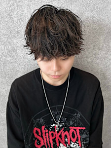 マッシュウルフ 【福岡/天神/ウルフヘア／くせ毛カット】 - Men’s salon Zina 天神 ［メンズカット/眉毛/韓国/パーマ］【メンズサロンジーナ】掲載