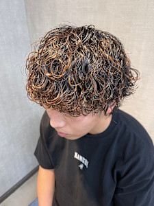 波巻きパーマ/波巻きスパイラル【福岡/天神/メンズパーマ】