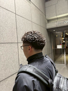 銀座　ツイストスパイラルパーマ