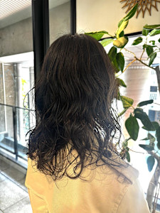 くせ毛/パーマ/ムース仕上げ