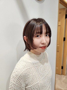 プツンとボブレイヤー - 半個室型美容室 Sourire 和白店掲載